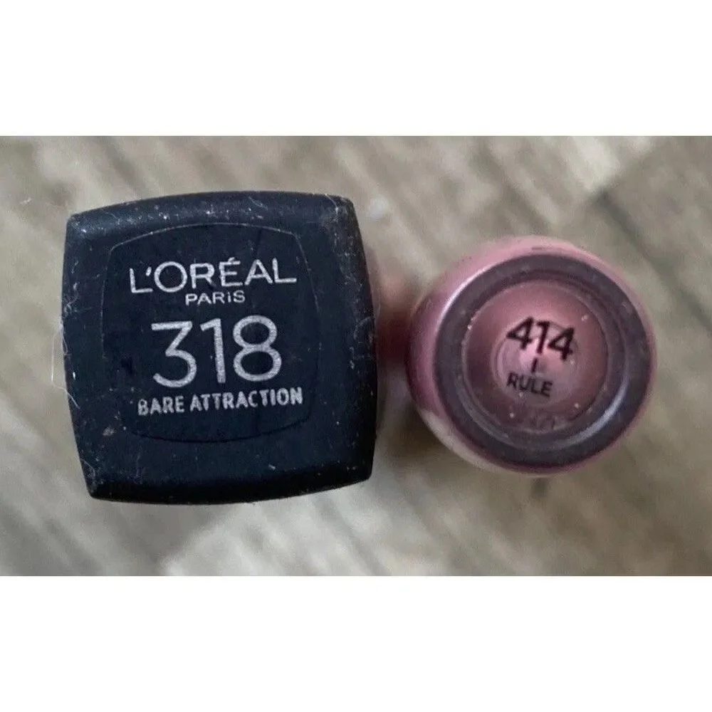L’Oréal Paris Rouge Signature Liquid Lipstick I Rule 414 Bare Attraction 318